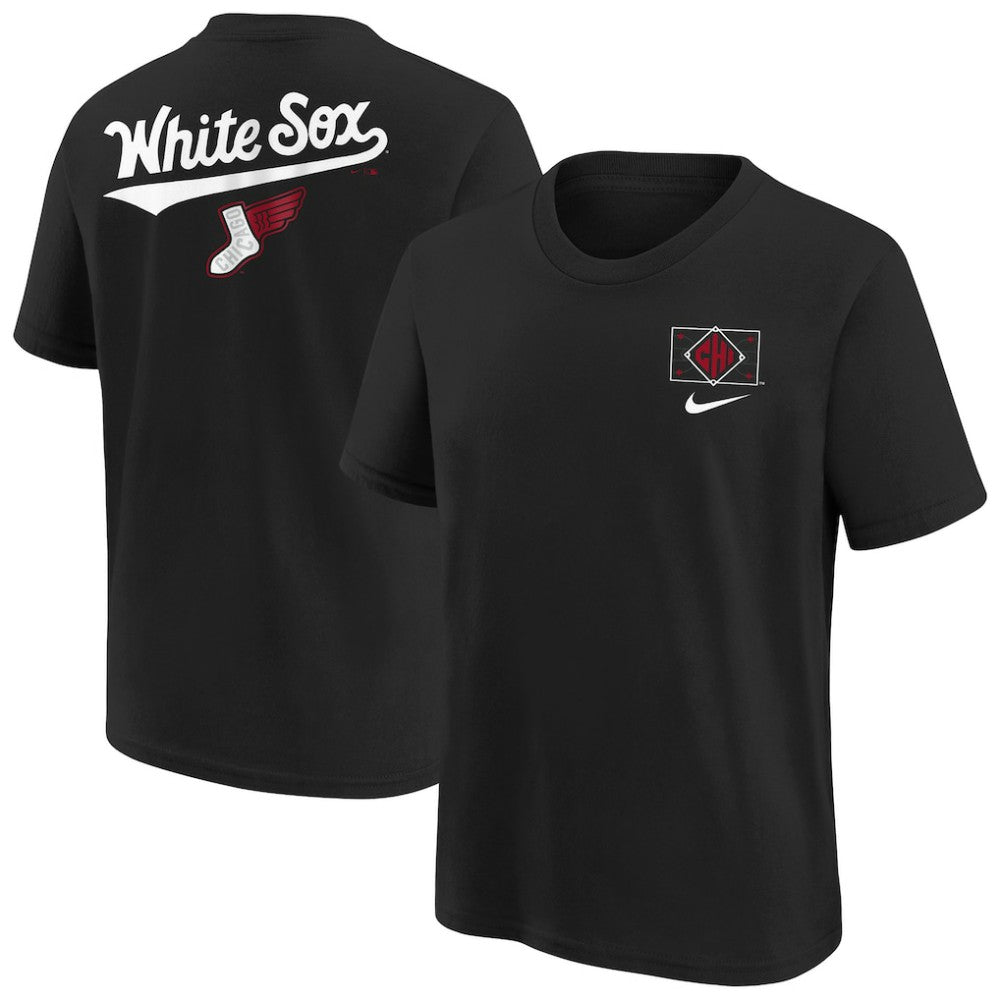 Chicago White Sox Youth 2025 City Connect T-Shirt - Black | Nike