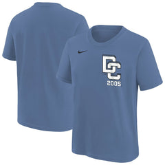 Washington Nationals Youth 2025 City Connect Wordmark T-Shirt - Blue | Nike