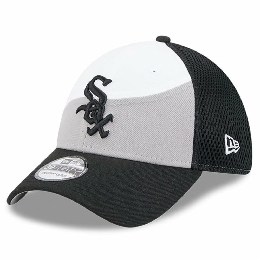 Chicago White Sox 2025 Spring Training 39THIRTY Flex Hat - Gray/Black | New Era