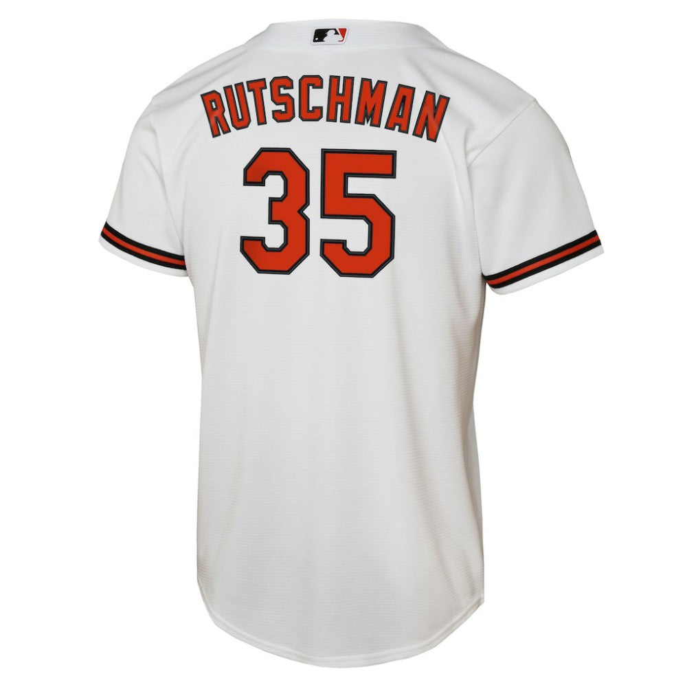 Adley Rutschman Baltimore Orioles Youth Home Replica Player Jersey - White | Nike