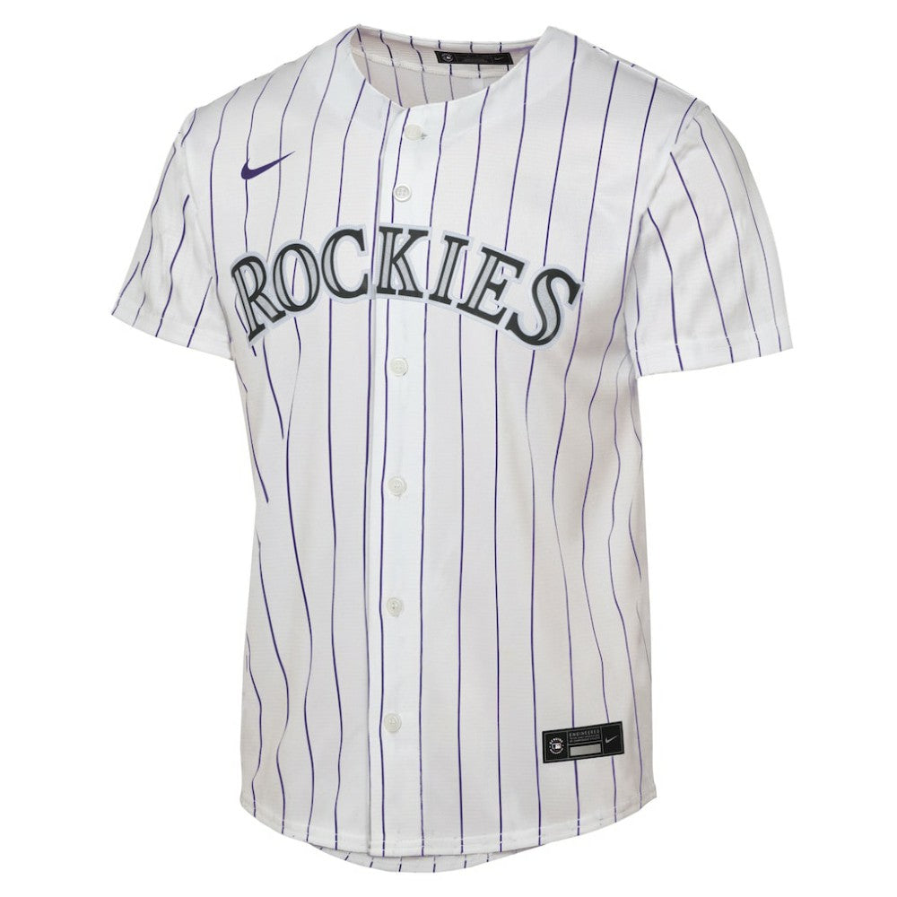 Kris Bryant Colorado Rockies Youth Home Replica Player Jersey - White | Nike