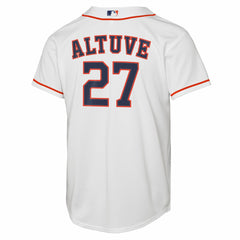 Jose Altuve Houston Astros Youth Home Replica Player Jersey - White | Nike