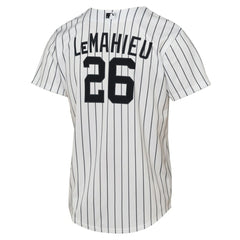 DJ LeMahieu New York Yankees Youth Home Replica Player Jersey - White | Nike