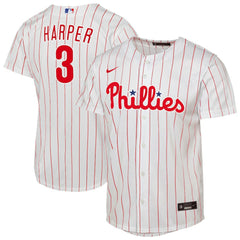 Bryce Harper Philadelphia Phillies Youth Home Replica Player Jersey - White | Nike