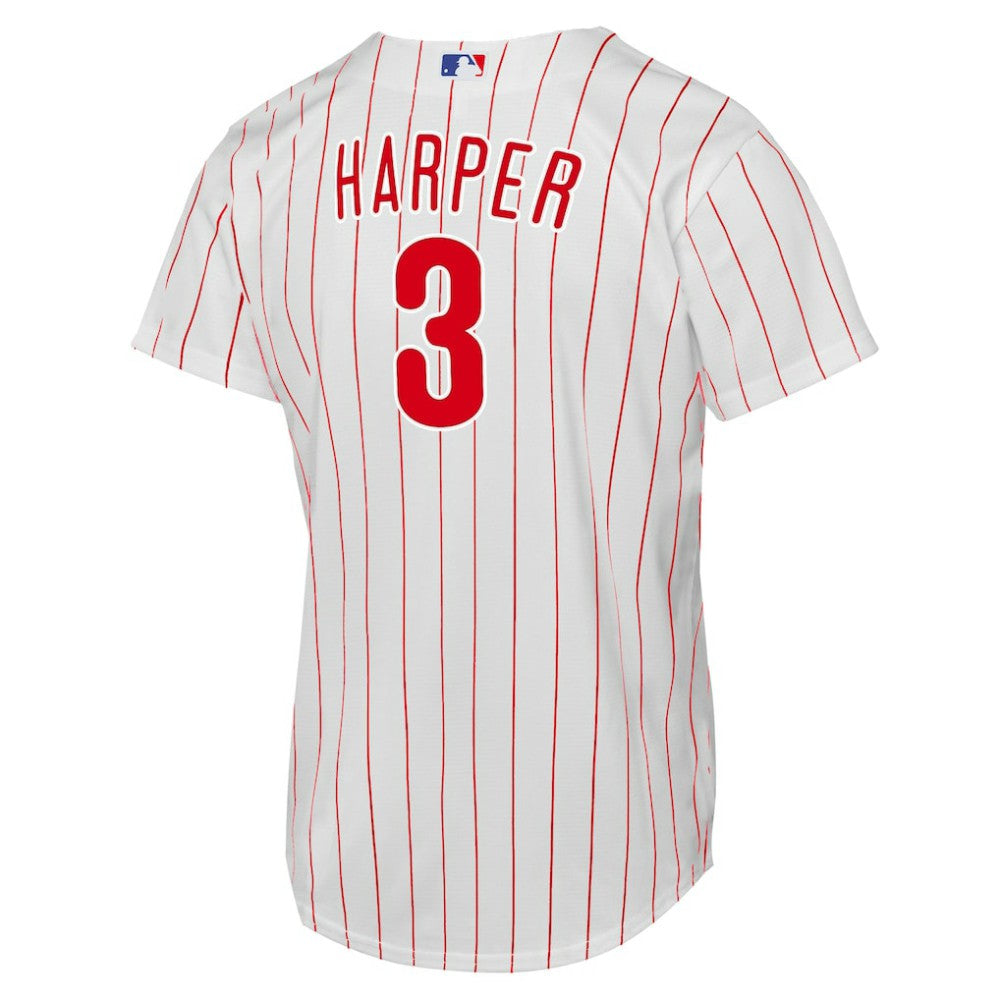 Bryce Harper Philadelphia Phillies Youth Home Replica Player Jersey - White | Nike