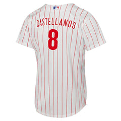 Nick Castellanos Philadelphia Phillies Youth Home Replica Player Jersey - White | Nike