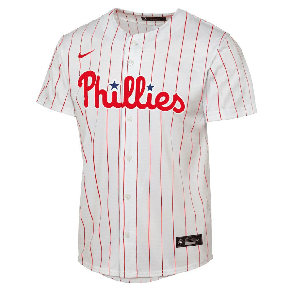 J.T. Realmuto Philadelphia Phillies Youth Home Replica Player Jersey - White | Nike