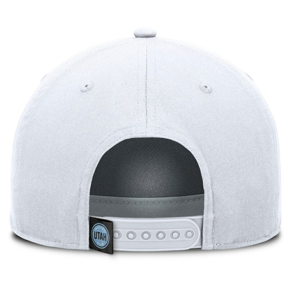 Utah Hockey Club Fanatics Rope A-Frame Adjustable Hat White