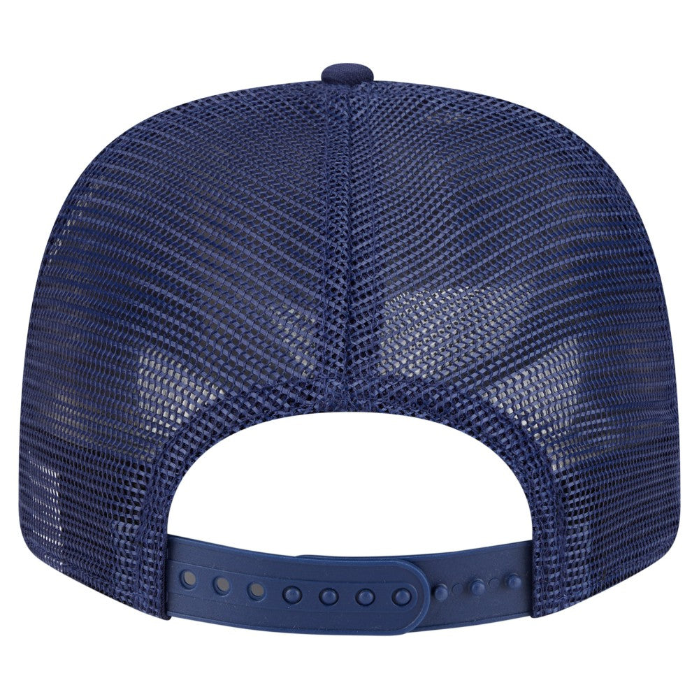 Milwaukee Brewers Flag 9SEVENTY Stretch-Snap Hat - Navy | New Era