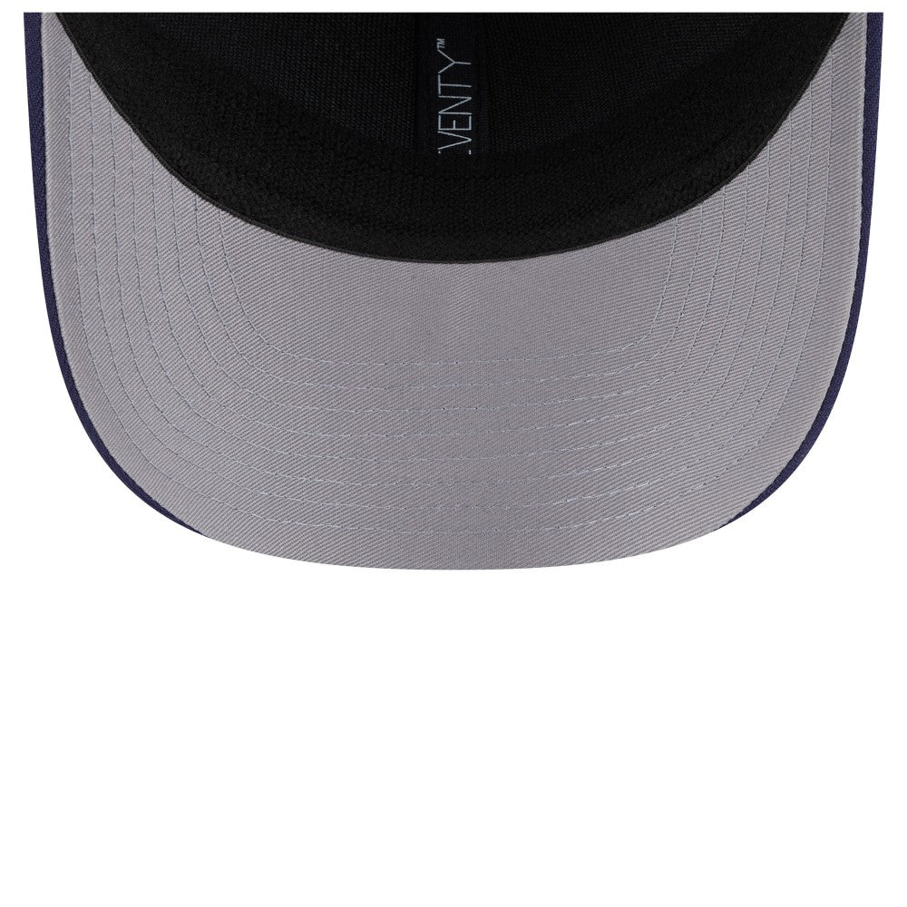 Milwaukee Brewers Flag 9SEVENTY Stretch-Snap Hat - Navy | New Era