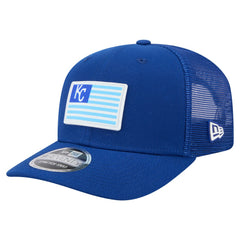 Kansas City Royals Flag 9SEVENTY Stretch-Snap Hat - Royal | New Era