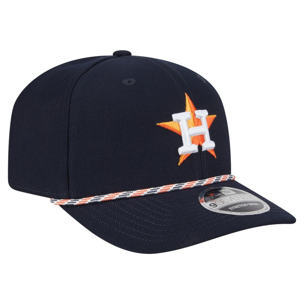Houston Astros Multi-Rope 9SEVENTY Stretch-Snap Hat - Navy | New Era
