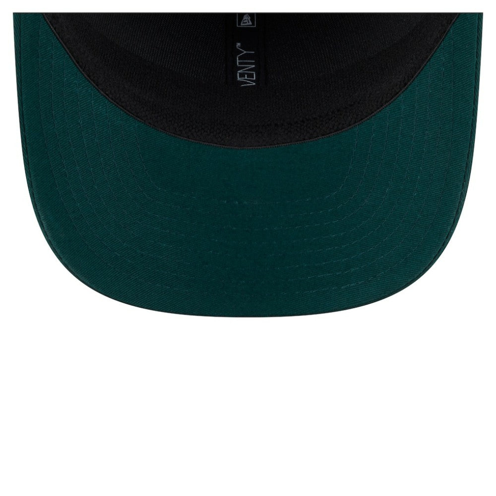 Athletics Circle Patch 9SEVENTY Stretch-Snap Hat - Kelly Green | New Era