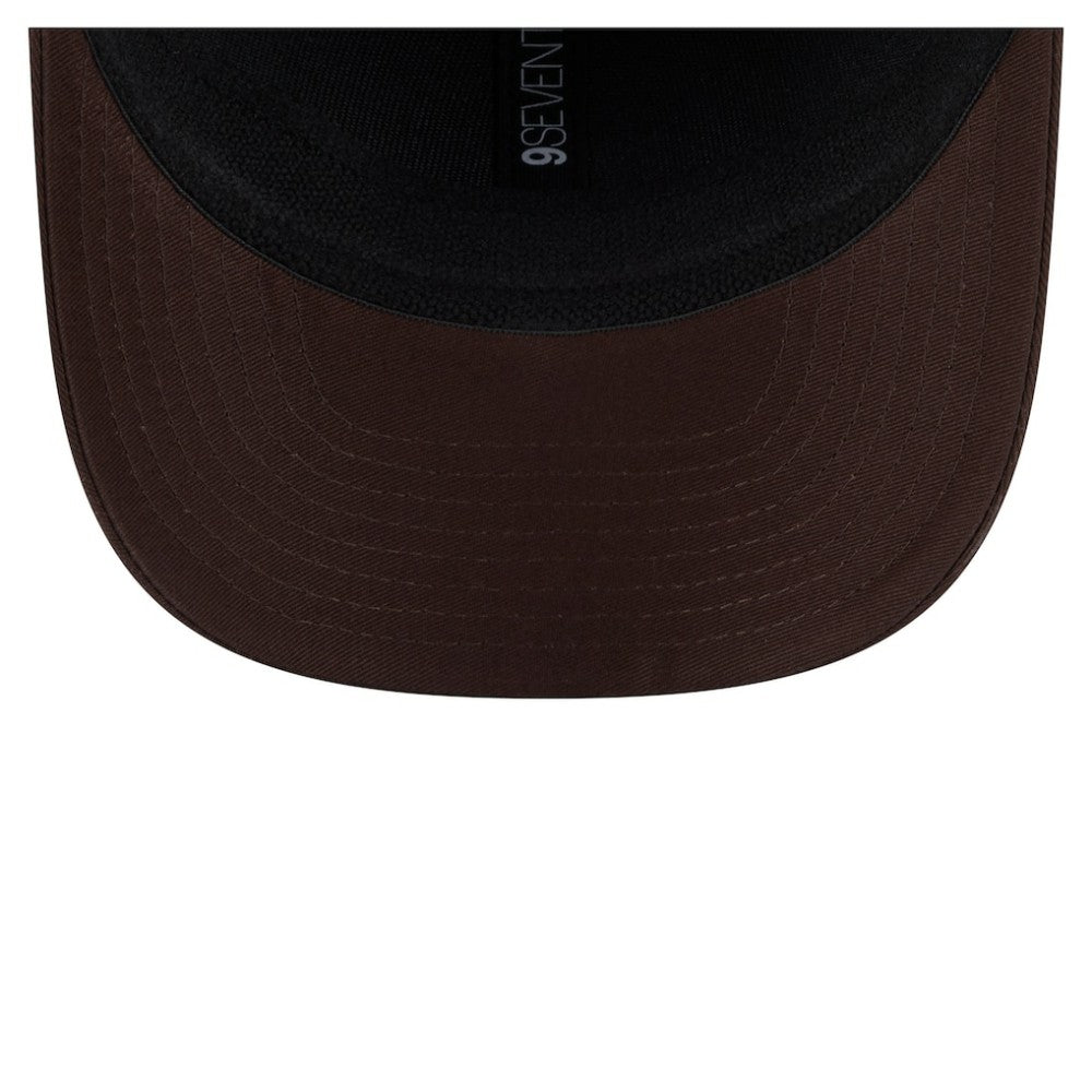 San Diego Padres Circle Patch 9SEVENTY Stretch-Snap Hat - Brown | New Era