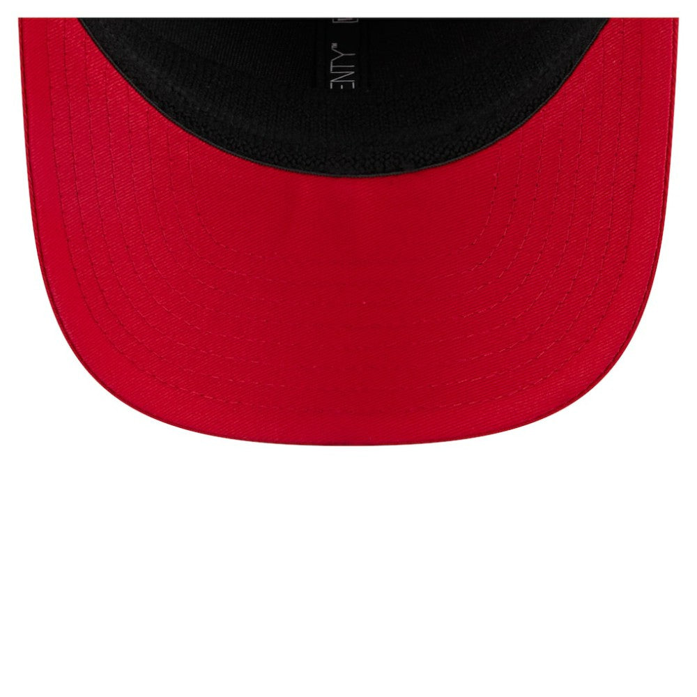St. Louis Cardinals Circle Patch 9SEVENTY Stretch-Snap Hat - Red | New Era
