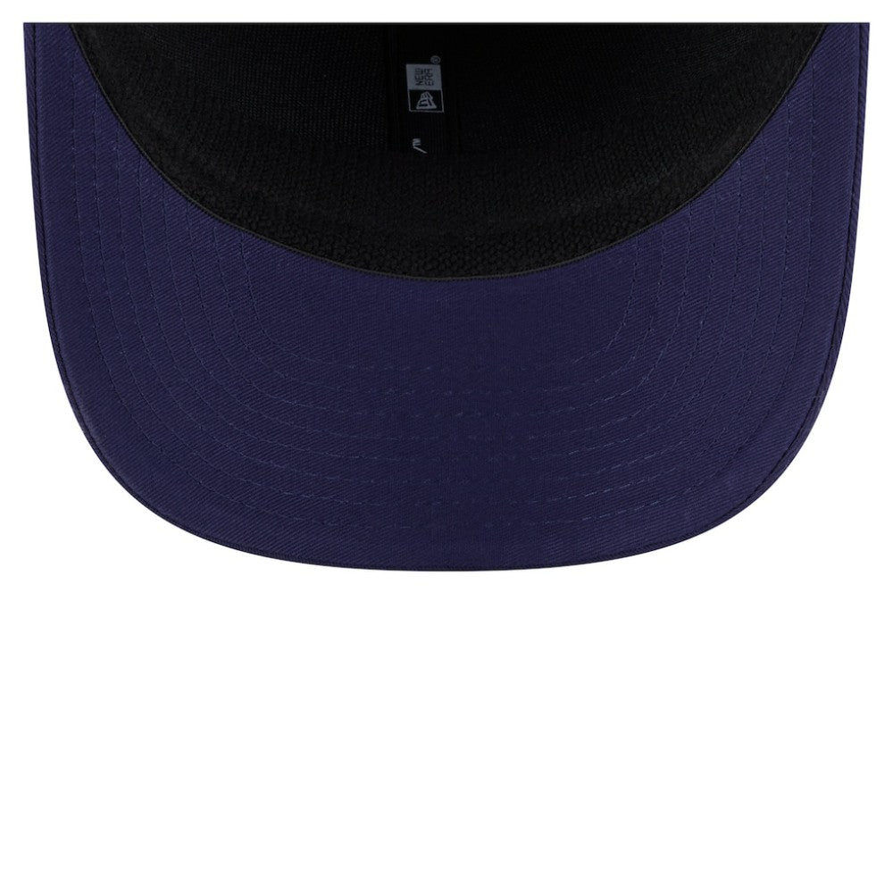 Tampa Bay Rays Circle Patch 9SEVENTY Stretch-Snap Hat - Navy | New Era