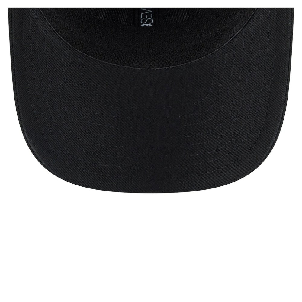 Colorado Rockies Circle Patch 9SEVENTY Stretch-Snap Hat - Black | New Era