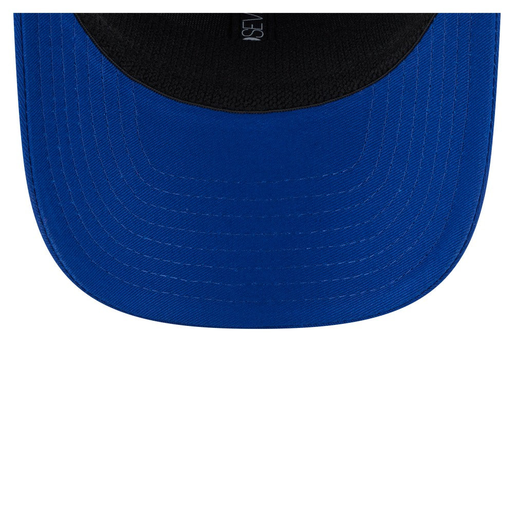 Kansas City Royals Circle Patch 9SEVENTY Stretch-Snap Hat - Royal | New Era
