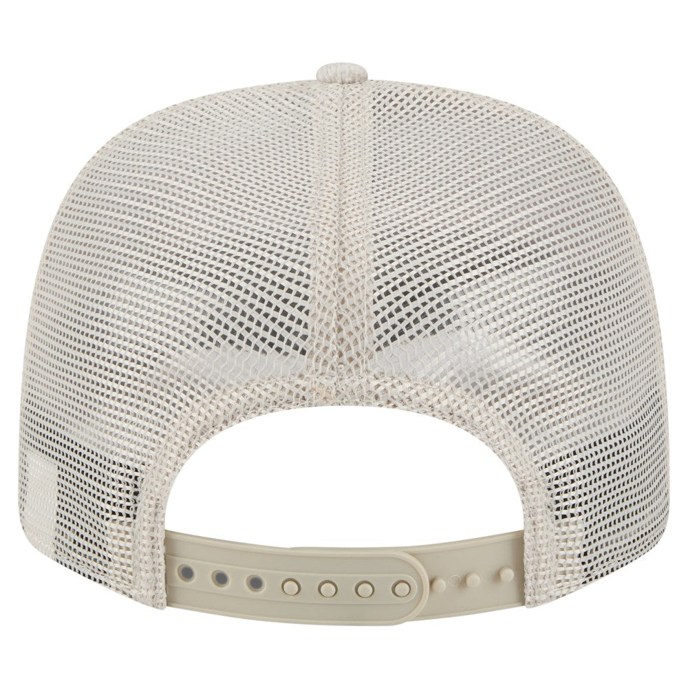 Miami Marlins Flawless 9SEVENTY Stretch-Snap Hat - Light Beige | New Era
