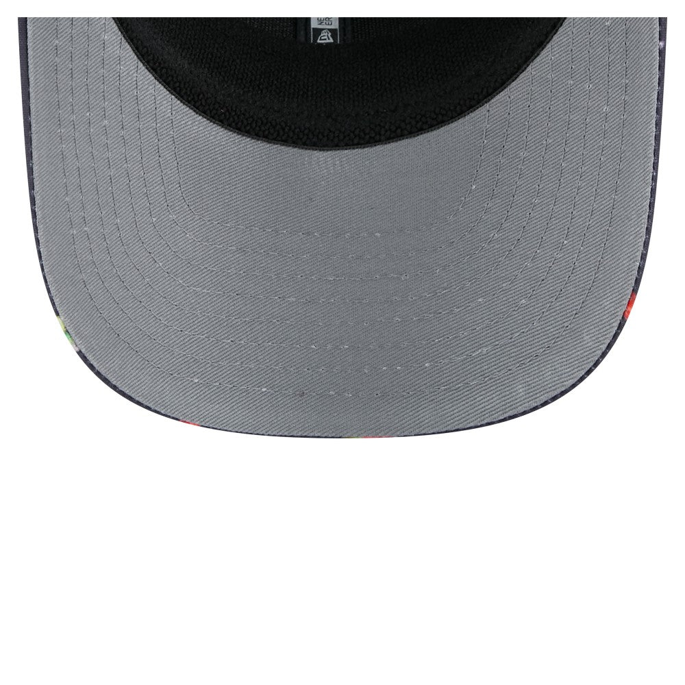 Los Angeles Dodgers Adventure Drinks Pattern 9SEVENTY Stretch-Snap Hat - Black | New Era
