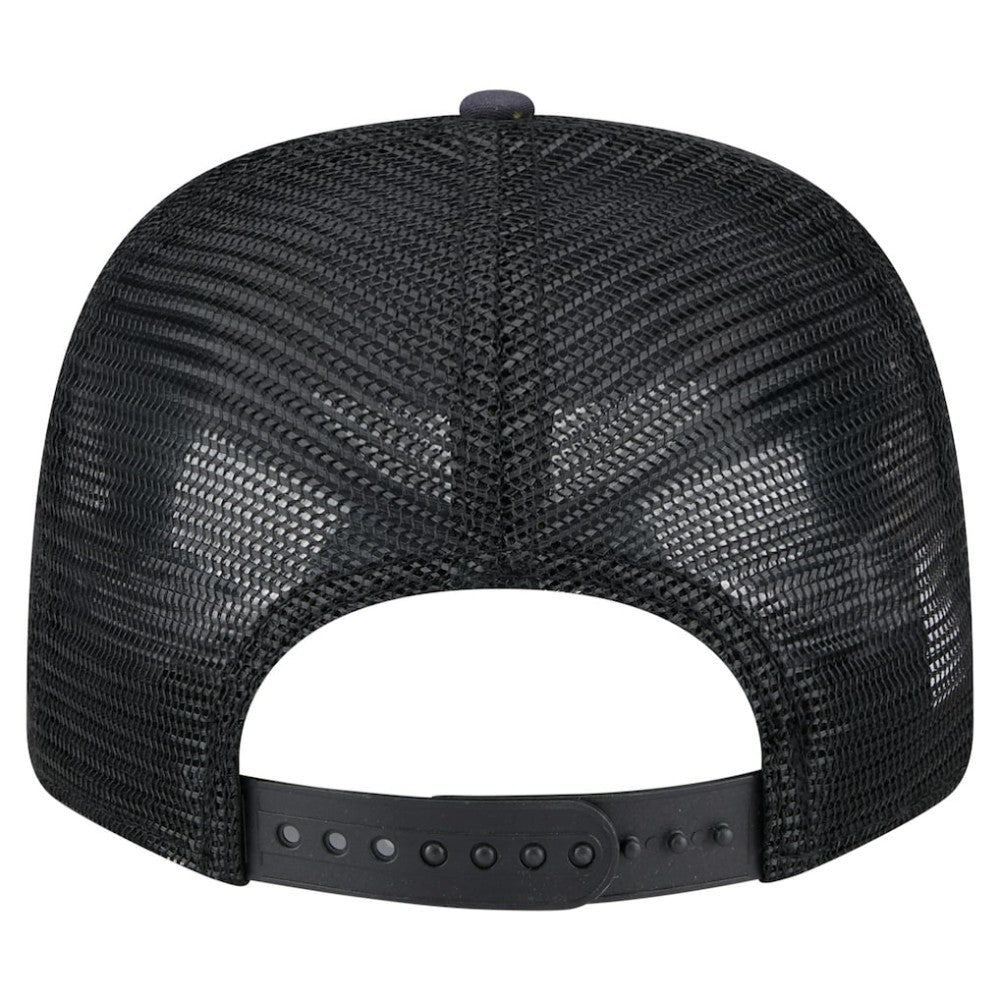 New York Mets Adventure Drinks Pattern 9SEVENTY Stretch-Snap Hat - Black | New Era