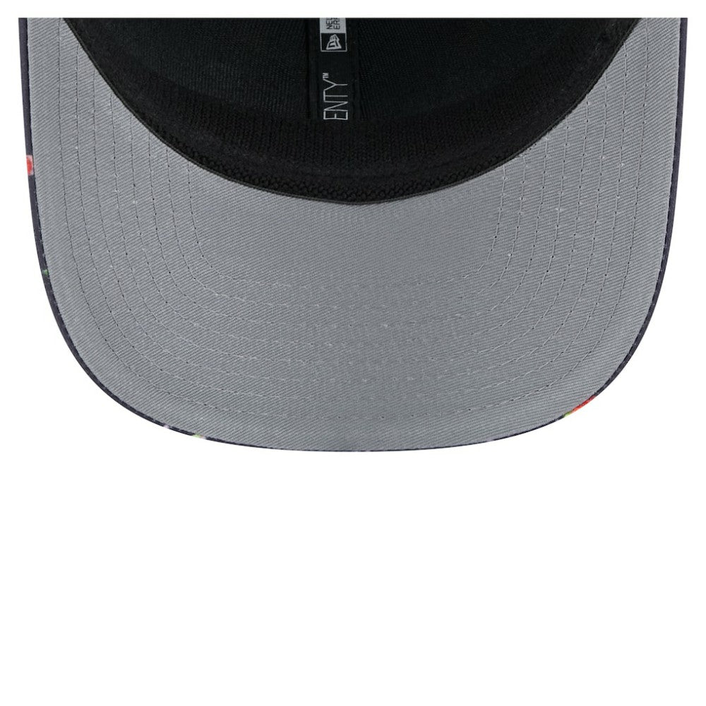 New York Mets Adventure Drinks Pattern 9SEVENTY Stretch-Snap Hat - Black | New Era