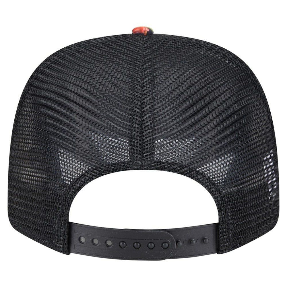 San Francisco Giants Adventure Drinks Pattern 9SEVENTY Stretch-Snap Hat - Black | New Era