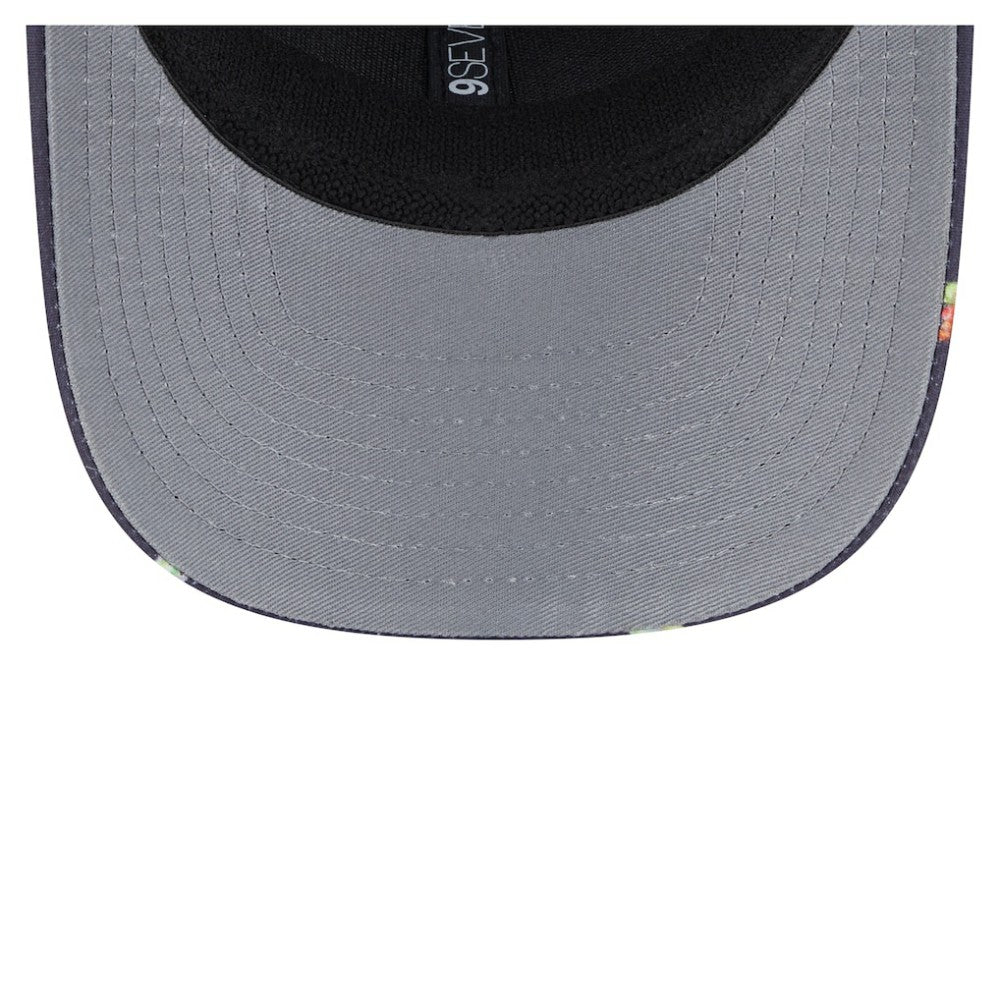 San Francisco Giants Adventure Drinks Pattern 9SEVENTY Stretch-Snap Hat - Black | New Era
