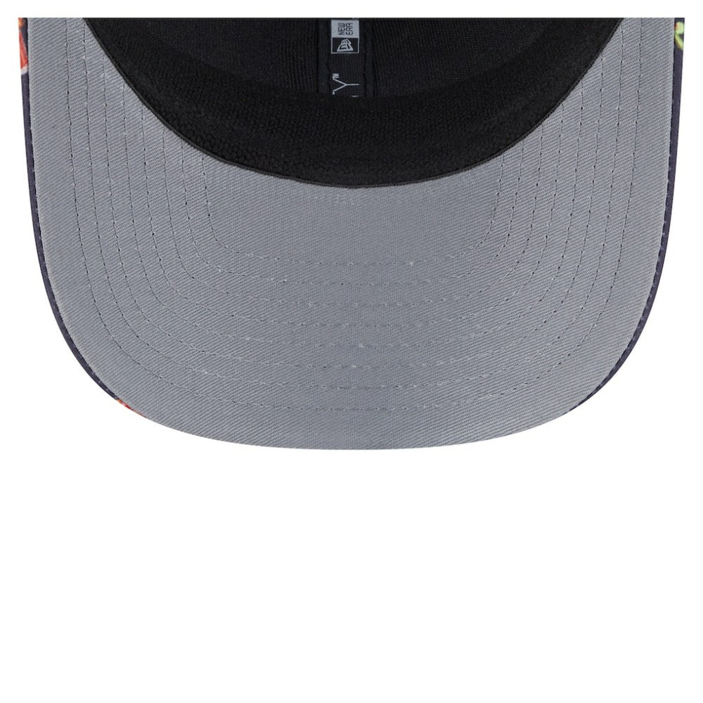 Detroit Tigers Adventure Drinks Pattern 9SEVENTY Stretch-Snap Hat - Navy | New Era