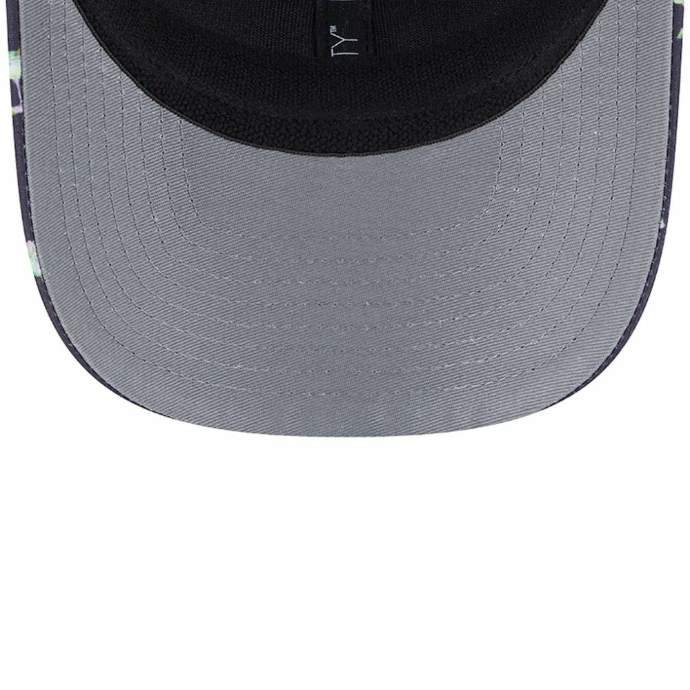 Chicago Cubs Adventure Drinks Pattern 9SEVENTY Stretch-Snap Hat - Black | New Era