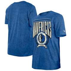 Dallas Mavericks Throwback Vintage Boxy Mineral Wash T-Shirt sale - Blue | New Era online