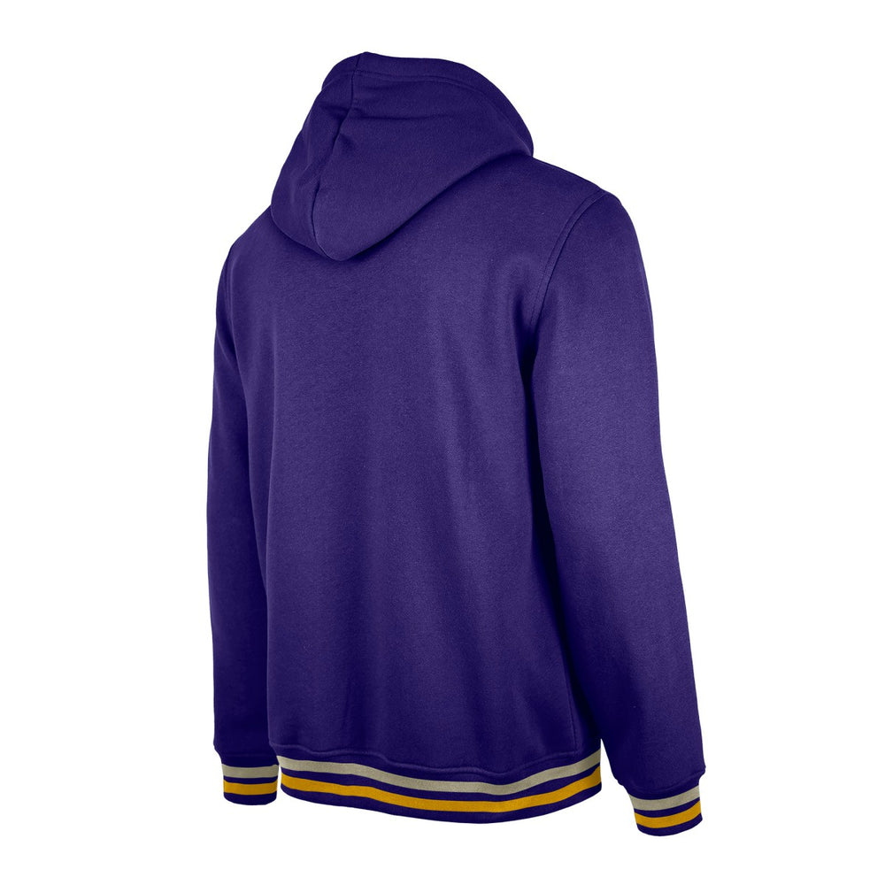 Los Angeles Lakers Throwback Vintage Pullover Hoodie - Purple | New Era outlet