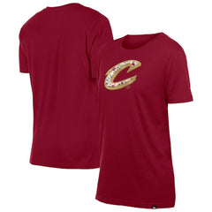 Cleveland Cavaliers Women's Glam Game Flower T-Shirt sale - Wine | New Era online