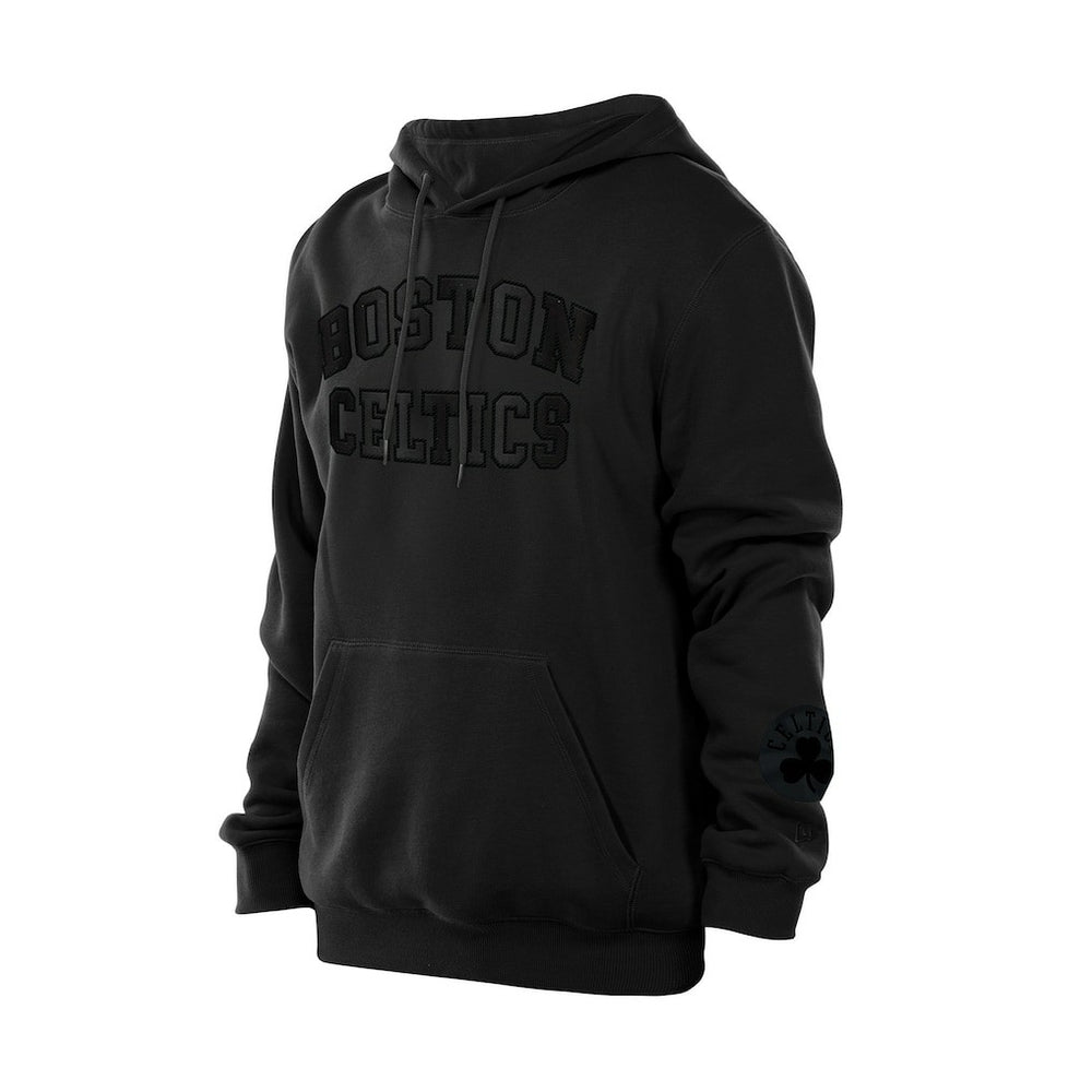 Boston Celtics Logo Select Premium Pullover Hoodie - Black | New Era discount