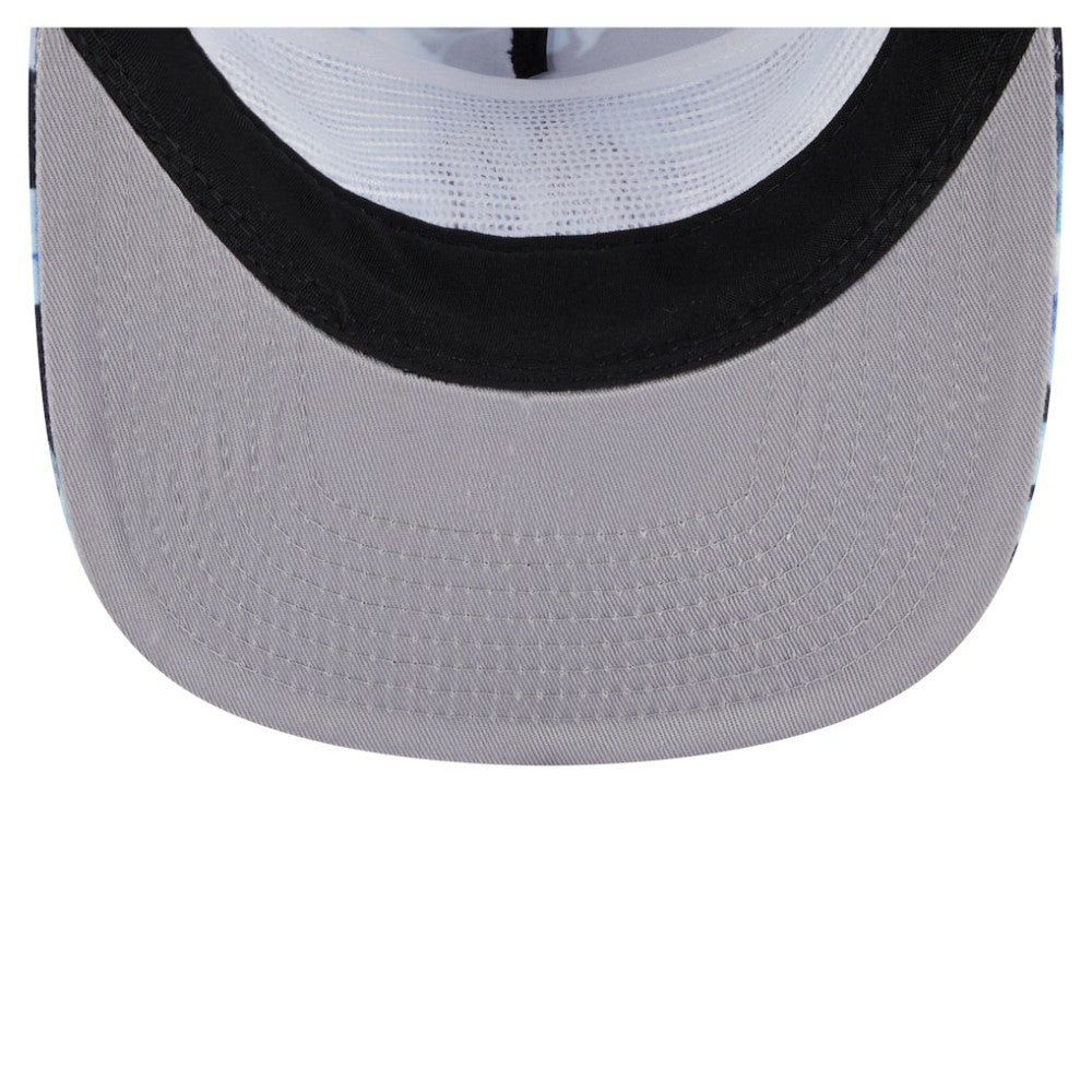 New York Yankees Adventure Pattern Golfer Trucker Snapback Hat - Navy | New Era