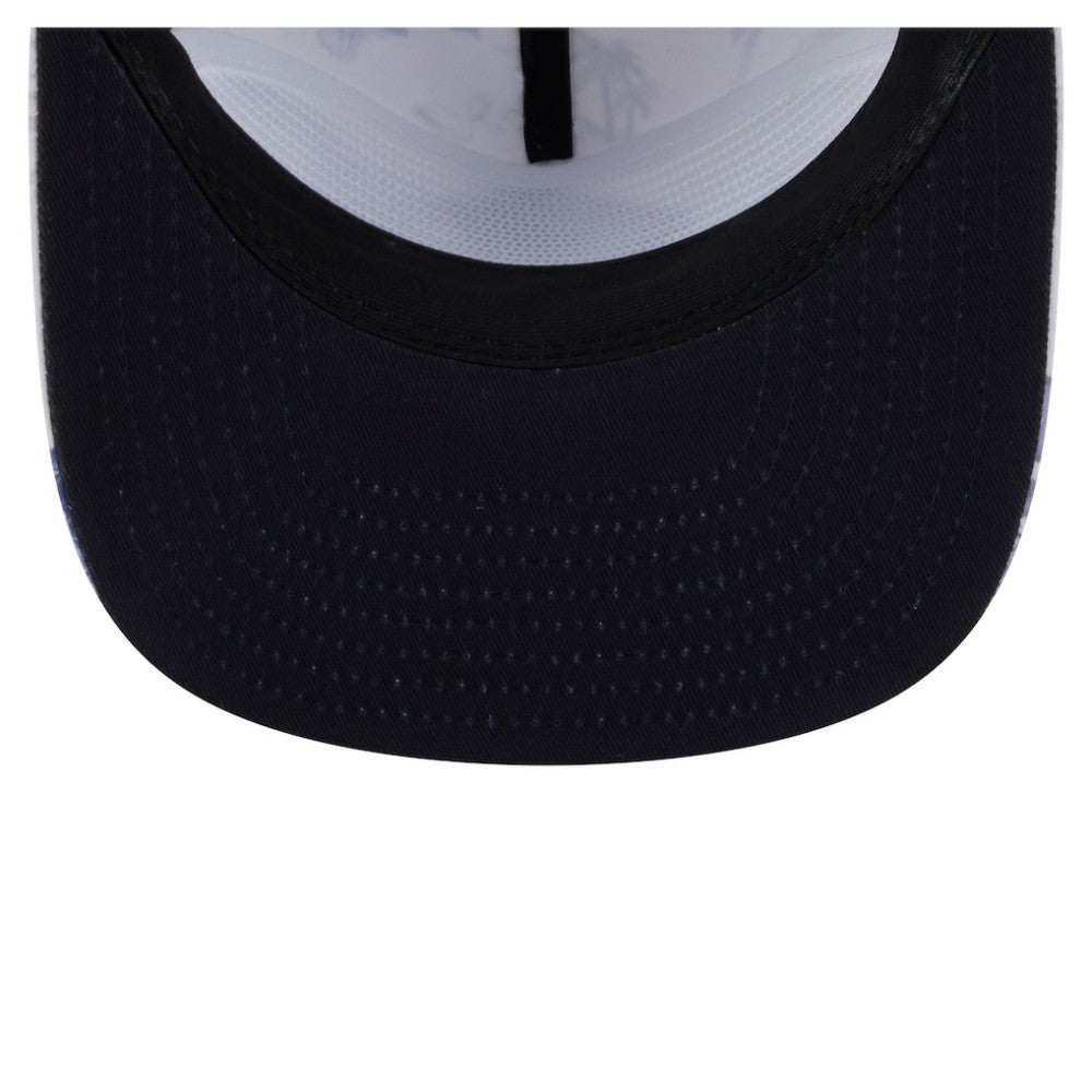 New York Yankees Printed Island Golfer Snapback Hat - White | New Era