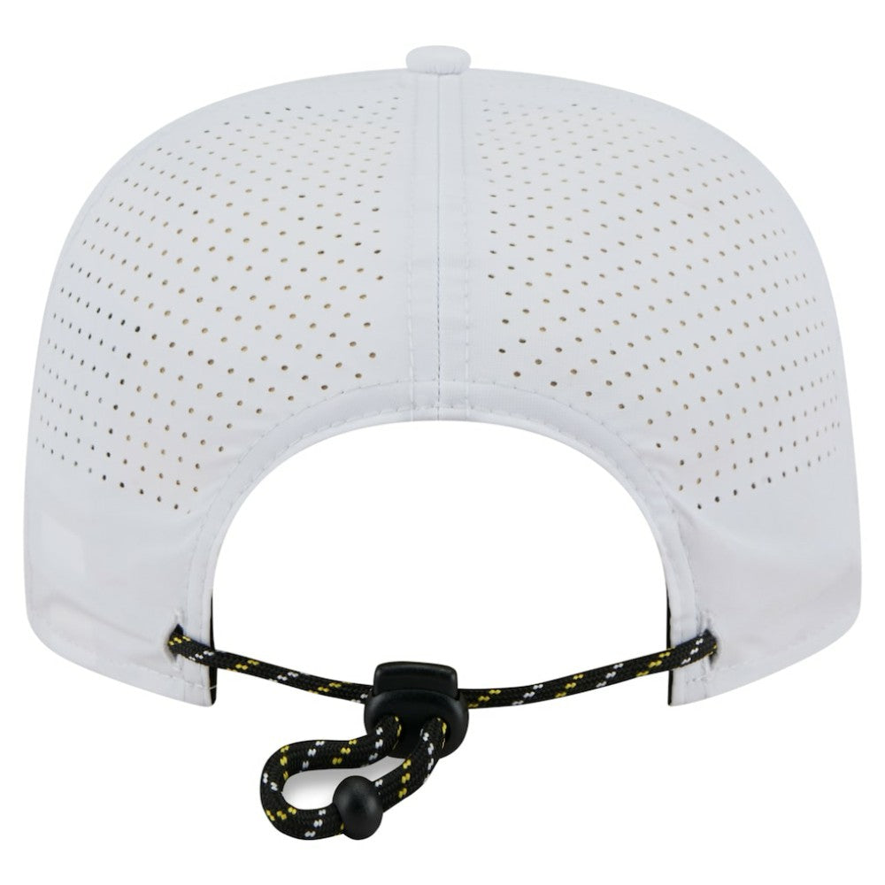 Pittsburgh Pirates Perforated Golfer Snapback Hat - White | New Era