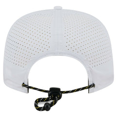 Pittsburgh Pirates Perforated Golfer Snapback Hat - White | New Era