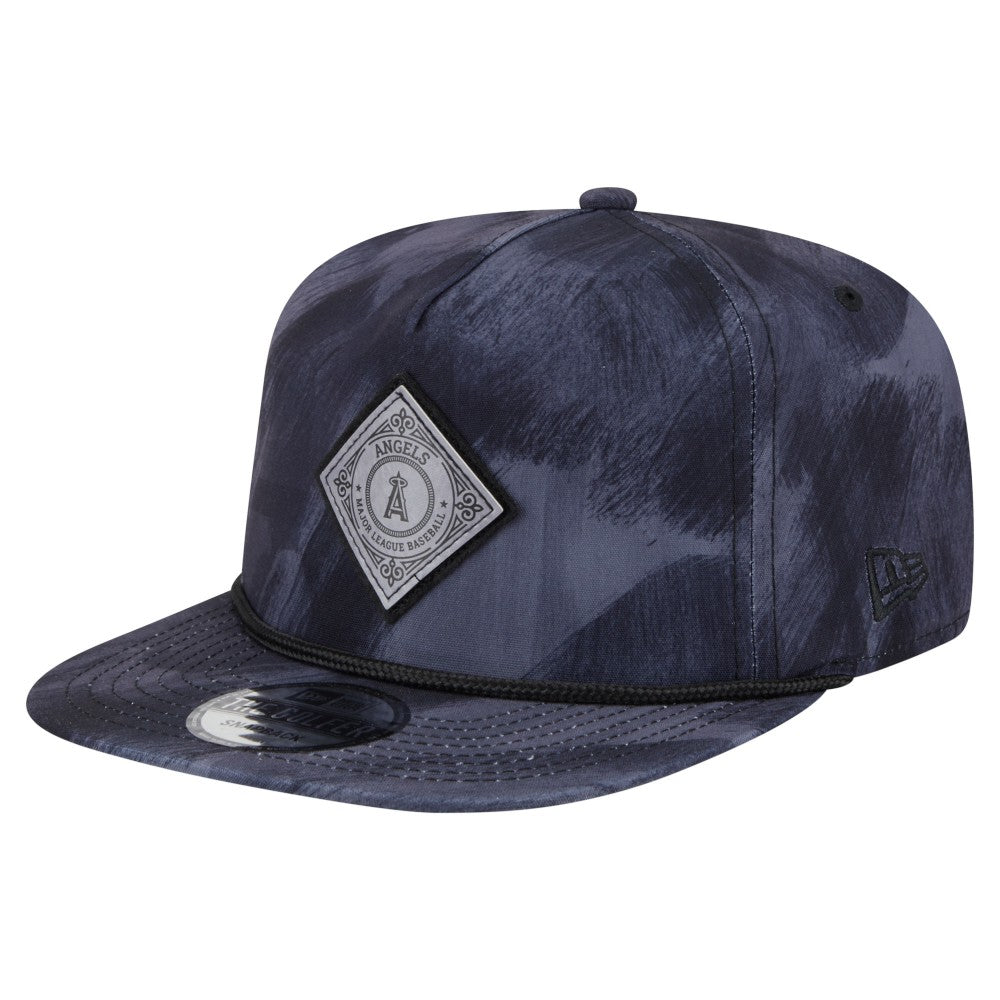 Los Angeles Angels Printed Golfer Snapback Hat - Navy | New Era