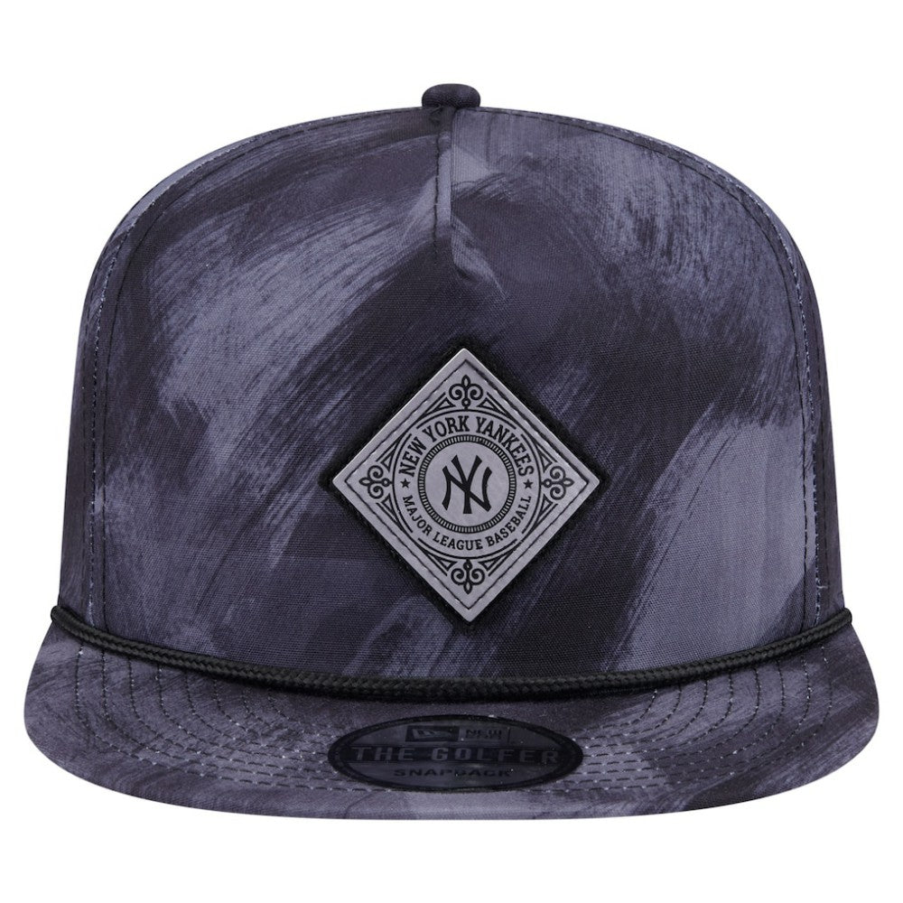 New York Yankees Printed Golfer Snapback Hat - Navy | New Era