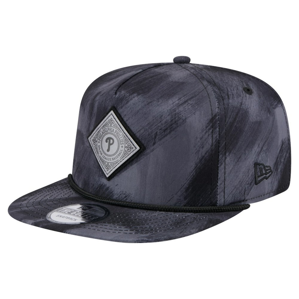 Philadelphia Phillies Printed Golfer Snapback Hat - Navy | New Era