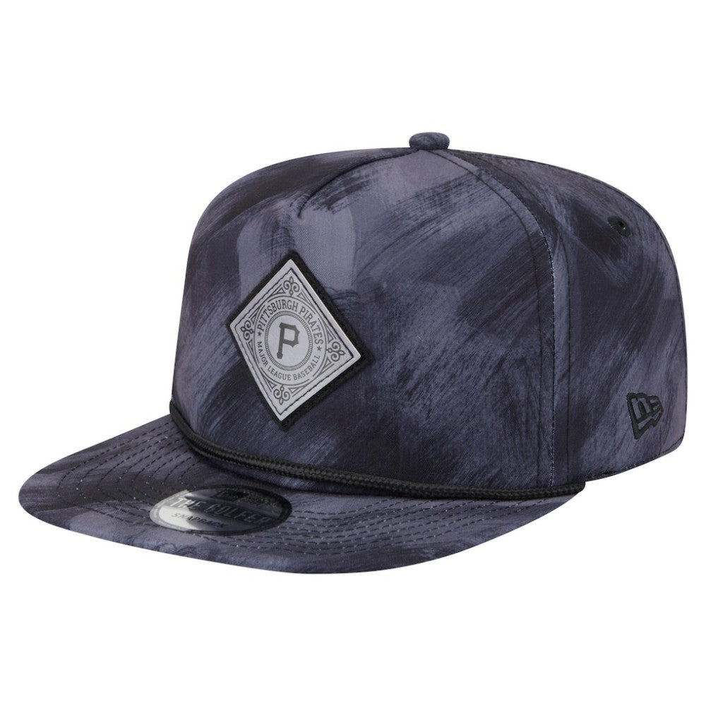 Pittsburgh Pirates Printed Golfer Snapback Hat - Navy | New Era