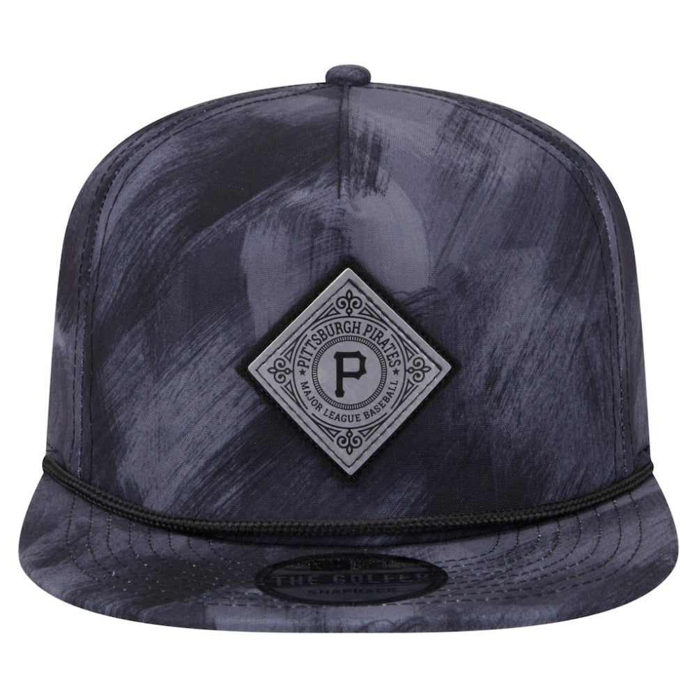 Pittsburgh Pirates Printed Golfer Snapback Hat - Navy | New Era