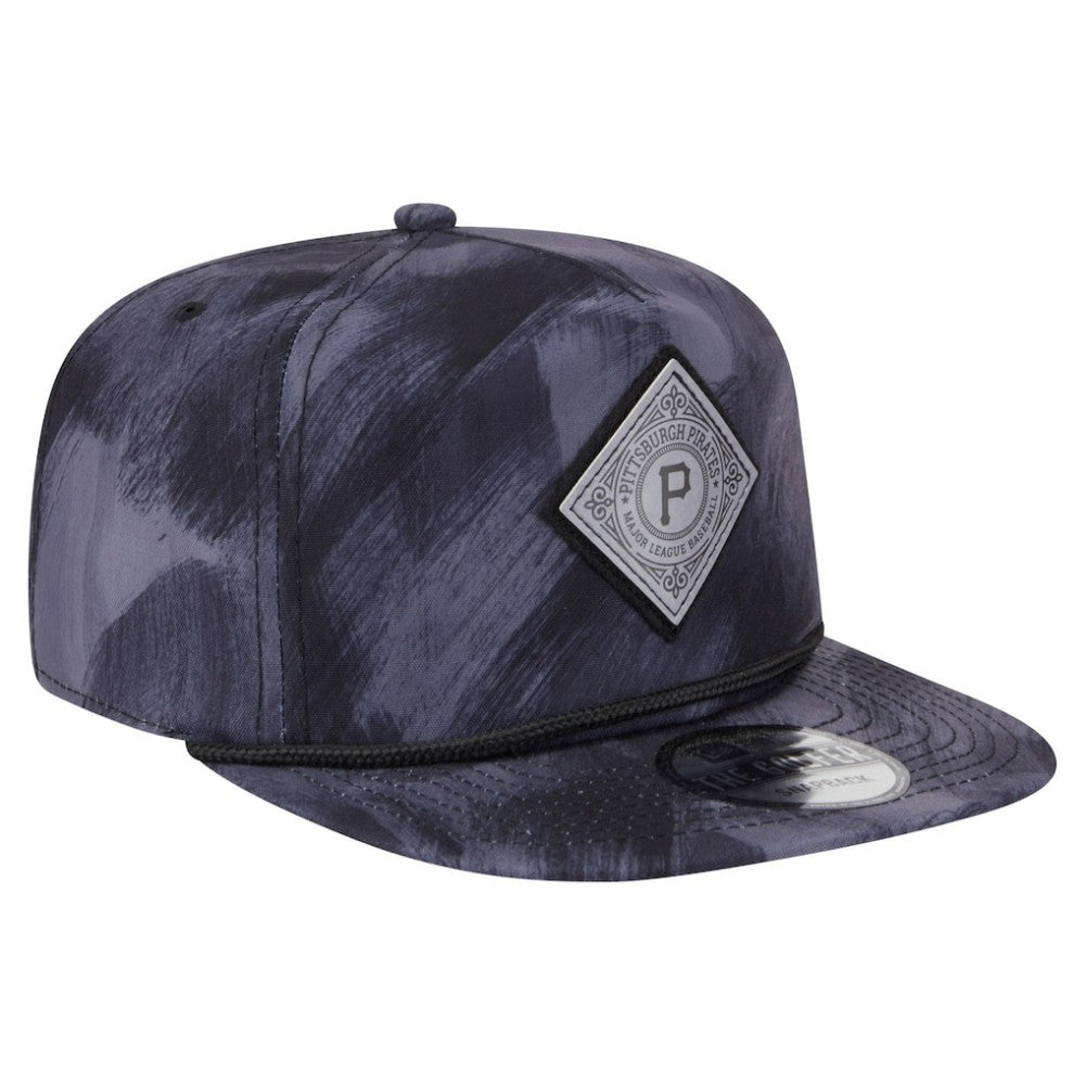 Pittsburgh Pirates Printed Golfer Snapback Hat - Navy | New Era
