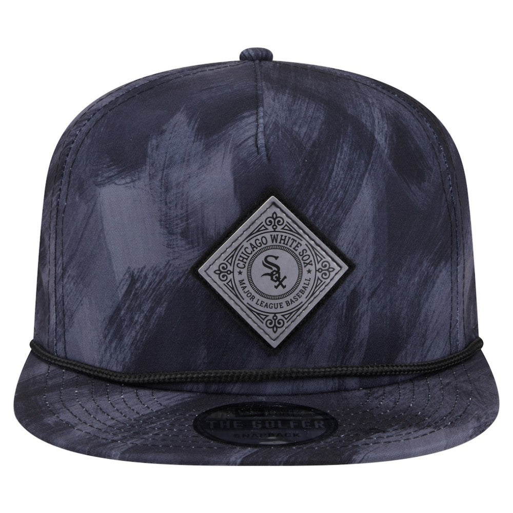 Chicago White Sox Printed Golfer Snapback Hat - Navy | New Era