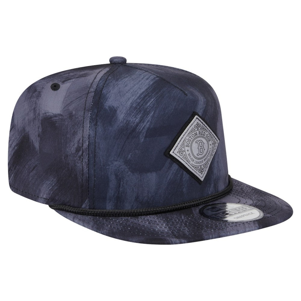 Boston Red Sox Printed Golfer Snapback Hat - Navy | New Era