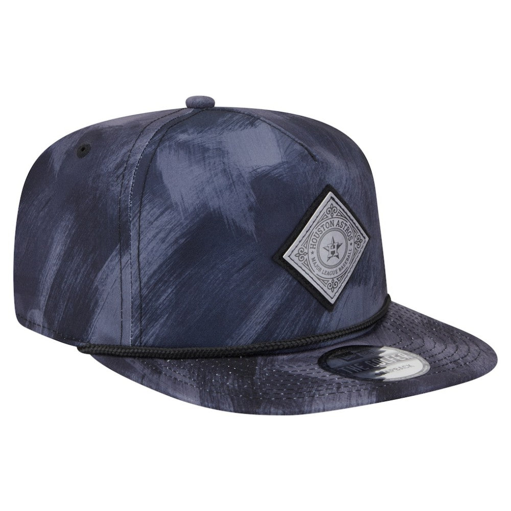 Houston Astros Printed Golfer Snapback Hat - Navy | New Era