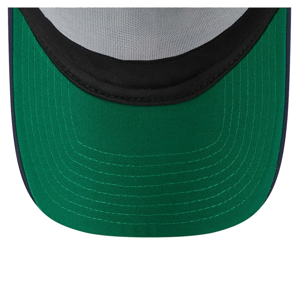 New York Yankees Distressed 9FORTY A-Frame Adjustable Trucker Hat - Navy | New Era