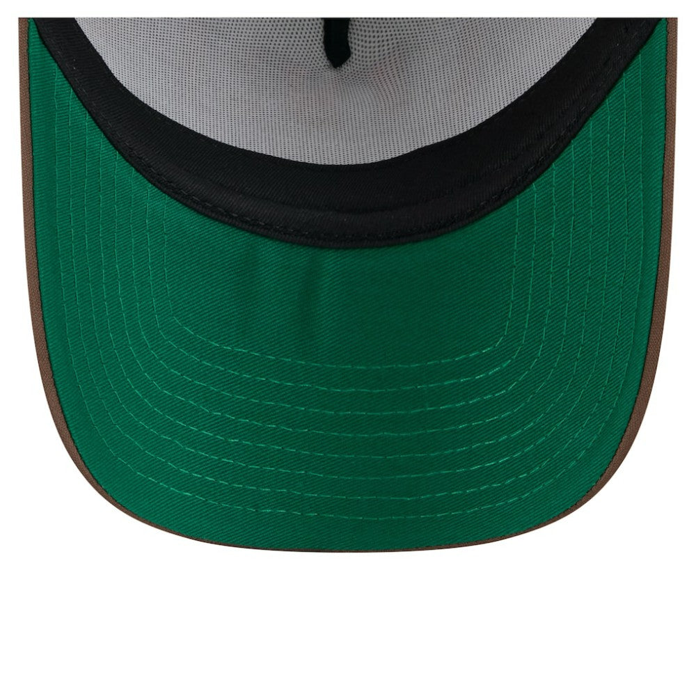 San Diego Padres Distressed 9FORTY A-Frame Adjustable Trucker Hat - Brown | New Era