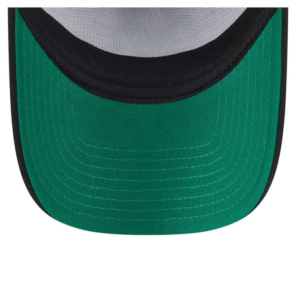 Colorado Rockies Distressed 9FORTY A-Frame Adjustable Trucker Hat - Black | New Era